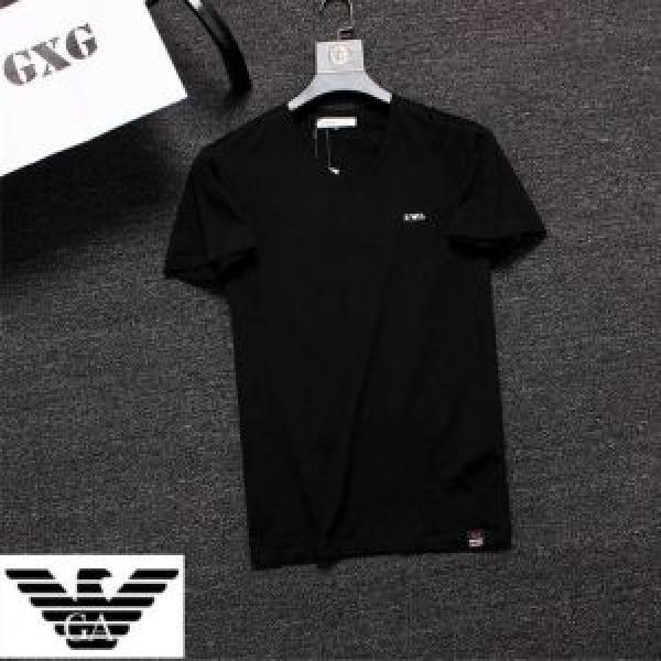 【2026年】夏のファッション 3色可選 2026春夏は人気定番  ARMANI アルマーニ  半袖Tシャツ
