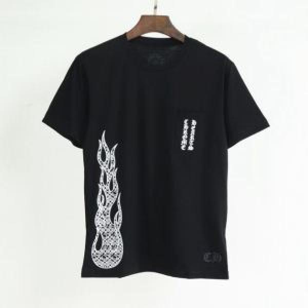 送料込み 希少品 半袖Tシャツ 2色可選19SS新作大人気旬トレンド CHROME HEARTS クロムハーツ