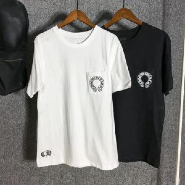 2026年最新ファッション CHROME HEARTS クロムハーツ 今っぽく新作アイテム 半袖Tシャツ 2色可選