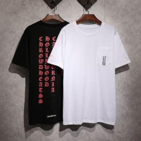 ブランドの話題の新作も！2色可選 CHROME HEARTS おしゃれな夏ファッション2026クロムハーツ半袖Tシャツ