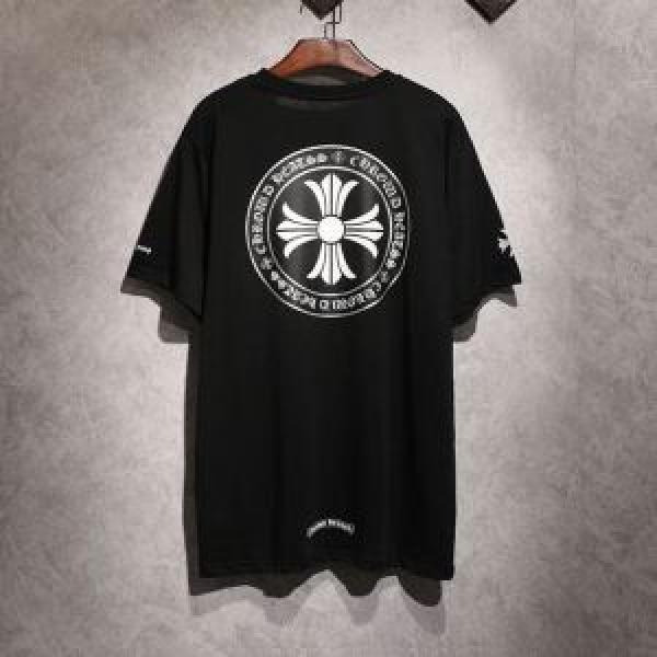 上品なリラックス感 2色可選 CHROME HEARTS 半袖Tシャツクロムハーツ【2026年】夏のファッション