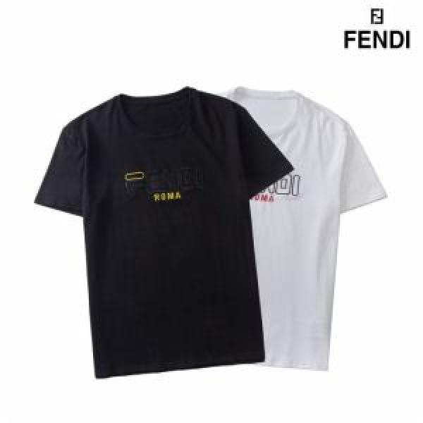 FENDI フェンディ半袖Tシャツ 2色可選 2026年春夏流行ファッション 今季のトレンド人気新作