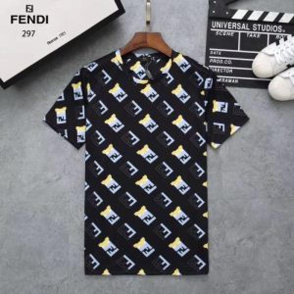 半袖Tシャツ 3色可選 大人の華やかさを演出 2025春夏も引き続き人気セール FENDI フェンディ