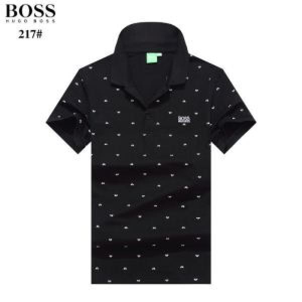 4色可選 知的な夏のスタイル 《2026年》今、注目のストリート HUGO BOSS ヒューゴボス 半袖Tシャツ