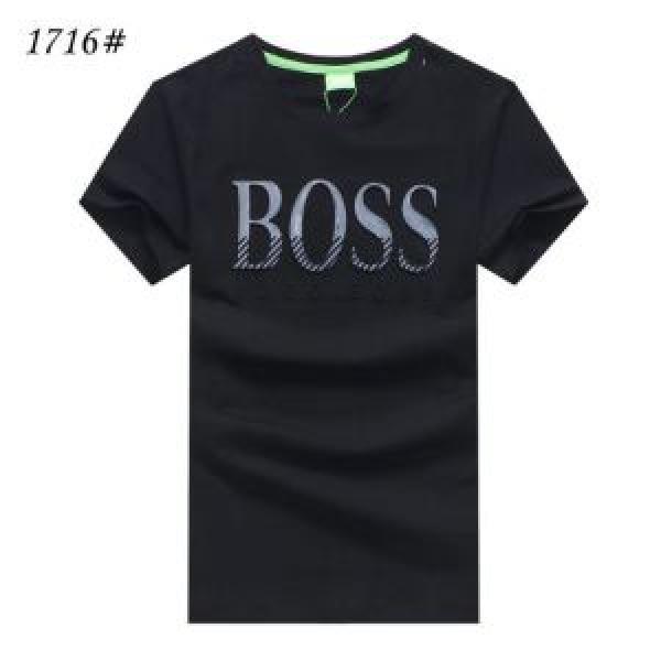 キレイめ感が強い 2026春夏の大注目トレンド HUGO BOSS ヒューゴボス 半袖Tシャツ 4色可選