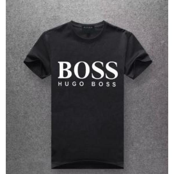 2026年春夏流行ファッション 大人可愛いスタイル HUGO BOSS ヒューゴボス 半袖Tシャツ 多色可選
