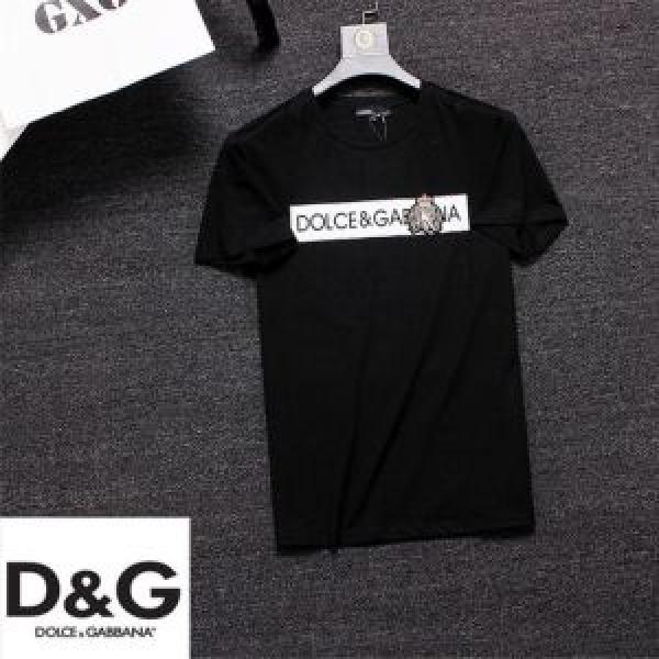 2025春夏の大注目トレンド Dolce&Gabbana ドルチェ＆ガッバーナ 半袖Tシャツ 3色可選 今っぽく新作アイテム