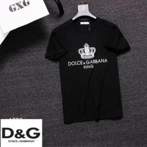 Dolce&Gabbana ドルチェ＆ガッバーナ 半袖Tシャツ 3色可選 2026春夏も引き続き人気セール 春夏！大人カジュアル