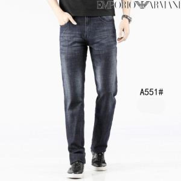 アルマーニ ARMANI ストレートデニムパンツ 2026夏色っぽさ 大人っぽく仕上げ カジュアルさ