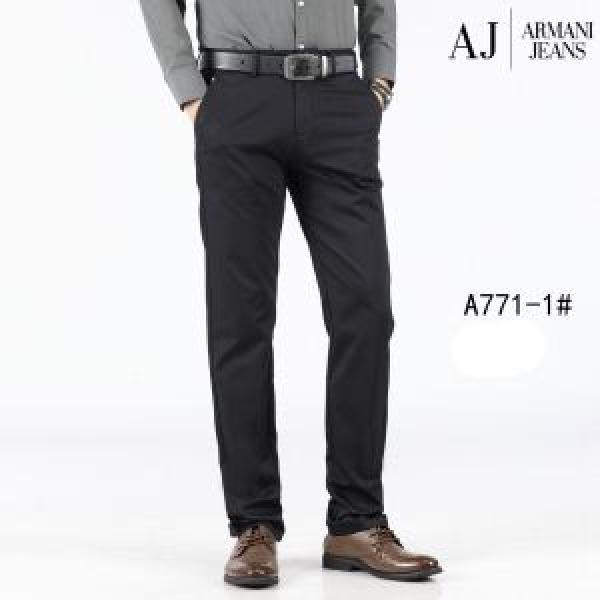 2026即旬な装いに サラサラの着心地 リッチな印象に アルマーニ ARMANI チノパン 2色可選