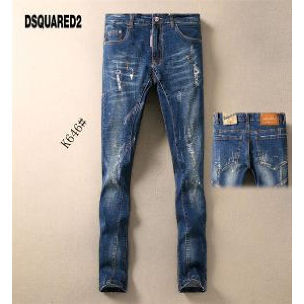 2026夏ファション新品 夏キレ味をプラス ディースクエアード DSQUARED2 テーパードデニムパンツ