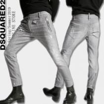 リラックススタイルが実現 ディースクエアード DSQUARED2 デニムパンツ 清涼感とカジュアルスタイル