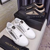 PHILIPP PLEIN フィリッププレイン カジュアルシューズ  2色可選 爽やかカジュアル人気 2026春夏トレンドアイテム