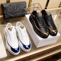 2色可選 春夏の流行り2026新品 VERSACE ヴェルサーチ カジュアルシューズ 春夏シンプルファッションでOK！