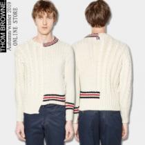 ニットウェア今っぽく新作アイテム 3色可選 トムブラウン2026春夏も引き続き人気セール THOM BROWNE