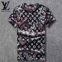 2026年最新ファッション  Tシャツ/ティーシャツ 2色可選 高級感が好評です ルイ ヴィトン LOUIS VUITTON