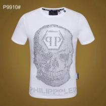 Tシャツ/ティーシャツ フィリッププレイン 夏のフレッシュな気分に PHILIPP PLEIN 2色可選 2026即旬な装いに