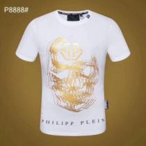 【2026春夏】最新コレクション PHILIPP PLEIN 今シーズン人気のアイテム 2色可選 Tシャツ/ティーシャツ フィリッププレイン