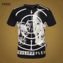 きちんと感が抜群 Tシャツ/ティーシャツ フィリッププレイン  2026春夏のトレンド新商品 2色可選PHILIPP PLEIN