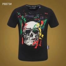 Tシャツ/ティーシャツ 2025年の春夏に着たい フィリッププレイン PHILIPP PLEIN 2色可選 透け感優しい