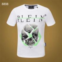 大人の余裕が漂う Tシャツ/ティーシャツ フィリッププレイン PHILIPP PLEIN 2色可選夏っぽさ新作アイテム