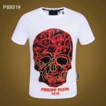 PHILIPP PLEIN 夏大人気のアイテム Tシャツ/ティーシャツ フィリッププレイン 2色可選 春夏の流行り2025新品