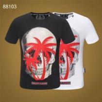 Tシャツ/ティーシャツ 2色可選 ぐっと鮮度がアップ フィリッププレイン PHILIPP PLEIN 2025年春夏のトレンドアイテム