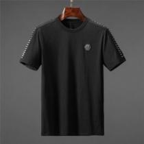 大人の華やかさを演出 Tシャツ/ティーシャツ 2色可選 フィリッププレイン PHILIPP PLEIN  2026SSのトレンド商品