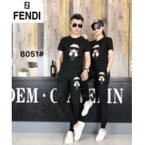 争奪戦必至！フェンディ絶対チェックしたい 半袖 上下セット男女兼用 FENDI 最前線2026