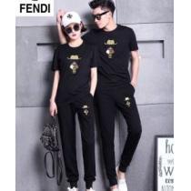 フェンディ男女兼用 人気モデルの2026夏季新作半袖 上下セット夏シーズン特集 FENDI