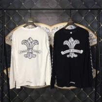 激レア 入手困難クロムハーツ人気話題 2色可選CHROME HEARTS2026夏ファション新品長袖Tシャツ