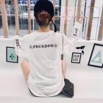 2色可選 CHROME HEARTSクロムハーツ大人っぽい雰囲気 長袖Tシャツオシャレに見せられます