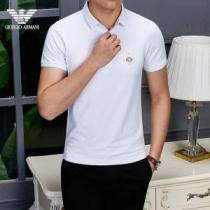 半袖Tシャツ 2色可選 2026春夏の大注目トレンド 春色の最旬の人気アイテム ARMANI アルマーニ