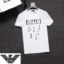 ARMANI アルマーニ  半袖Tシャツ 2色可選 夏っぽさ新作アイテム 2026年の夏のマスト