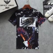 スタイルアップ効果 ARMANI アルマーニ  半袖Tシャツ 3色可選 2026春夏も引き続き人気セール