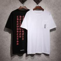 ブランドの話題の新作も！2色可選 CHROME HEARTS おしゃれな夏ファッション2026クロムハーツ半袖Tシャツ