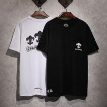 海外セレブは大人気 CHROME HEARTS クロムハーツ2026年春夏シーズンの人気 半袖Tシャツ 2色可選
