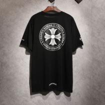 上品なリラックス感 2色可選 CHROME HEARTS 半袖Tシャツクロムハーツ【2026年】夏のファッション