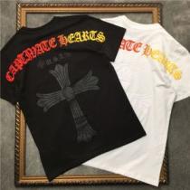 CHROME HEARTS正規品保証19春夏 2色可選 クロムハーツ 新商品☆完売必至 半袖Tシャツ