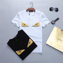 FENDI フェンディ半袖Tシャツ 2色可選 きちんと感をプラス 2026春夏トレンドアイテム
