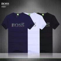 大人っぽく着こなし HUGO BOSS ヒューゴボス 半袖Tシャツ 3色可選 【2026年】夏のファッション