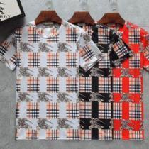 夏先に大活躍する BURBERRY バーバリー  半袖Tシャツ 3色可選 大人カジュアル夏ファッション2026