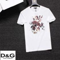 Dolce&Gabbana ドルチェ＆ガッバーナ 半袖Tシャツ 2色可選 大人カジュアル夏ファッション2026 通勤の定番