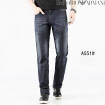 アルマーニ ARMANI ストレートデニムパンツ 2026夏色っぽさ 大人っぽく仕上げ カジュアルさ