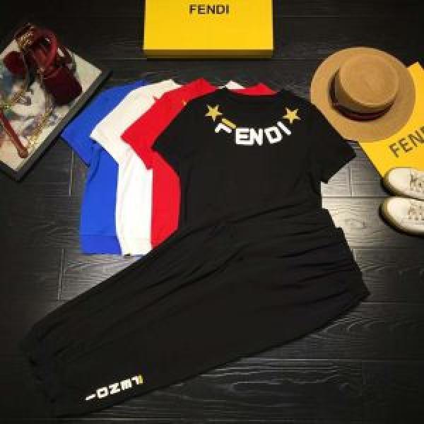 大人カジュアル上手に FENDI フェンディ ジャージ 上下セット 4色可選 2026春夏人気トレンドアイテム
