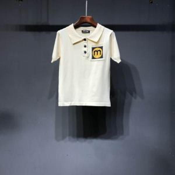 2026春夏人気トレンドアイテム 海外セレブは大人気 ミュウミュウ MIUMIU 半袖Tシャツ 2色可選