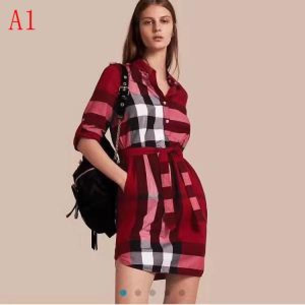 2色可選 2026春夏は人気定番 大人の華やかさを演出 大人らしく仕上げ バーバリー BURBERRY ワンピース