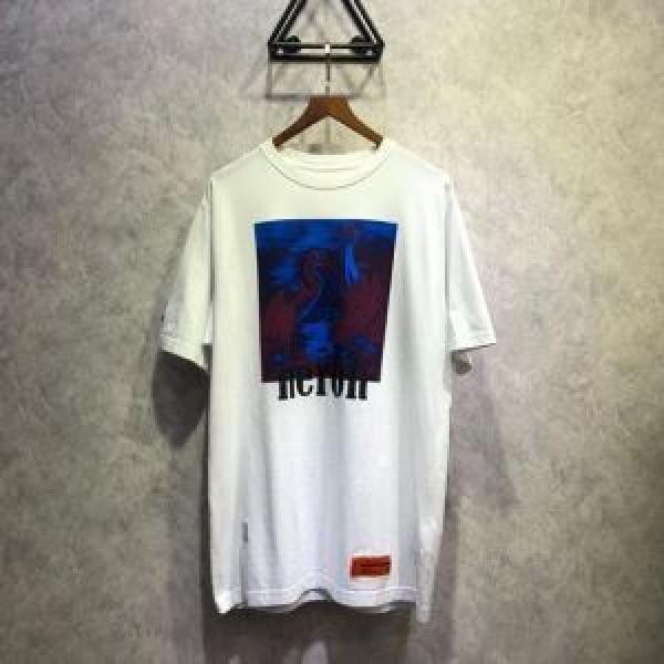 季節感のあるファッション Off-White オフホワイト 半袖Tシャツ HERON PRESTON HP 2026年春夏シーズンの人気
