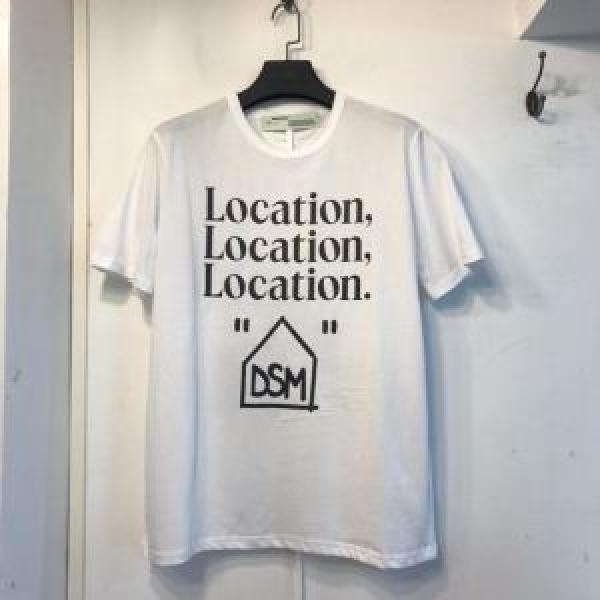 2026夏色っぽさ Off-White オフホワイト 半袖Tシャツ off-white 19 春夏シンプルファッションでOK！