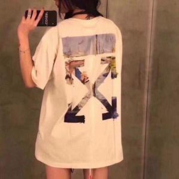トレンドアイテムとして継続 2026春夏人気トレンドアイテム Off-White オフホワイト 半袖Tシャツ 2色可選